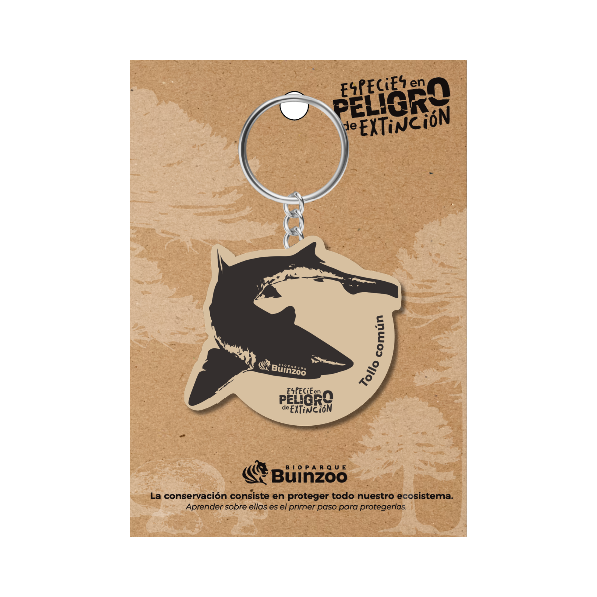 Llavero Acrílico Especies en Peligro Buinzoo