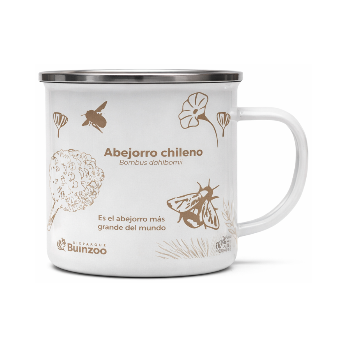 Taza Enlozada 450ml Especies En Peligro Buinzoo