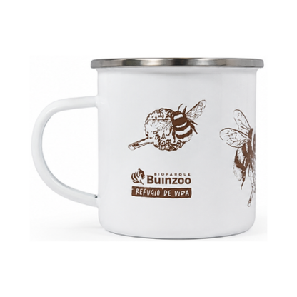 Taza Enlozada Abejorro 350ml Especies En Peligro Buinzoo