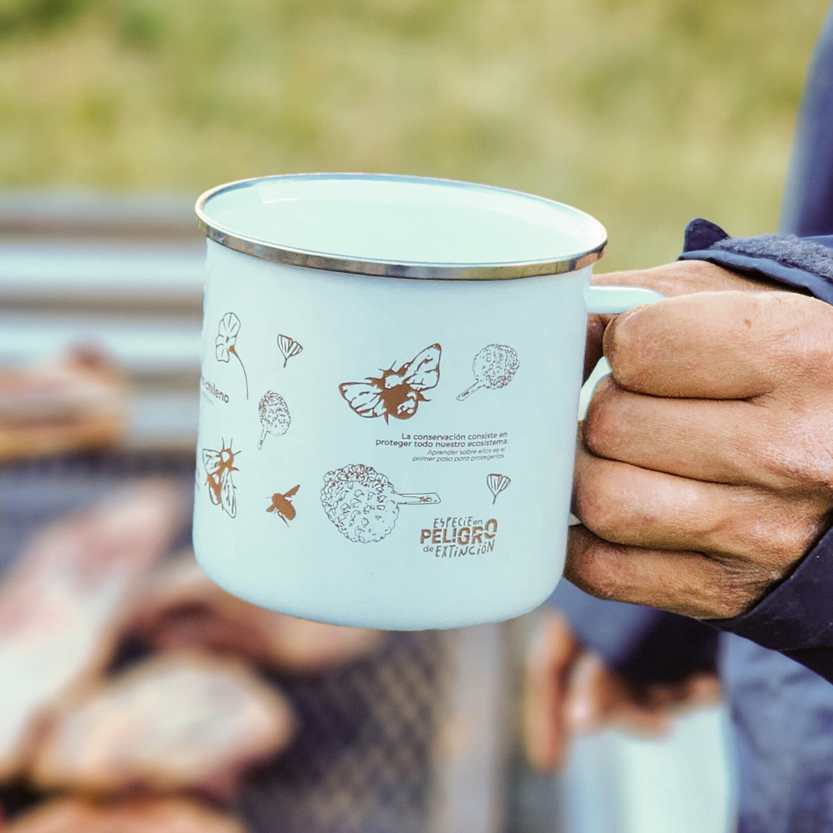 Taza Enlozada 450ml Especies En Peligro Buinzoo