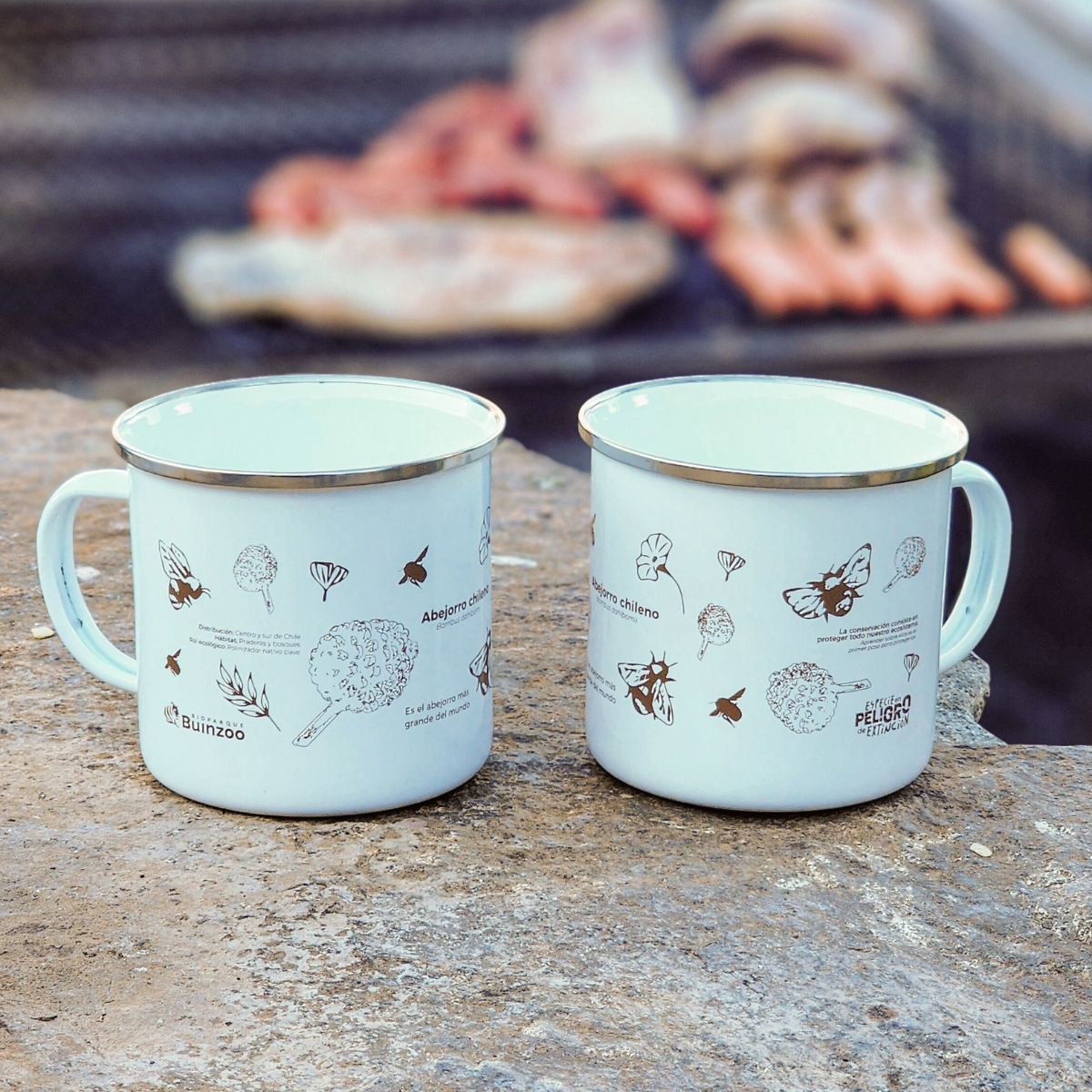 Taza Enlozada 450ml Especies En Peligro Buinzoo