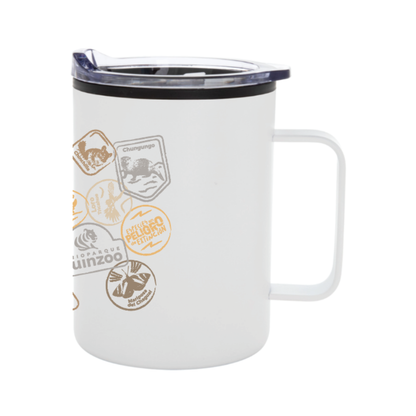Vaso Térmico 450ml Mug Estampillas Especies En Peligro Buinzoo