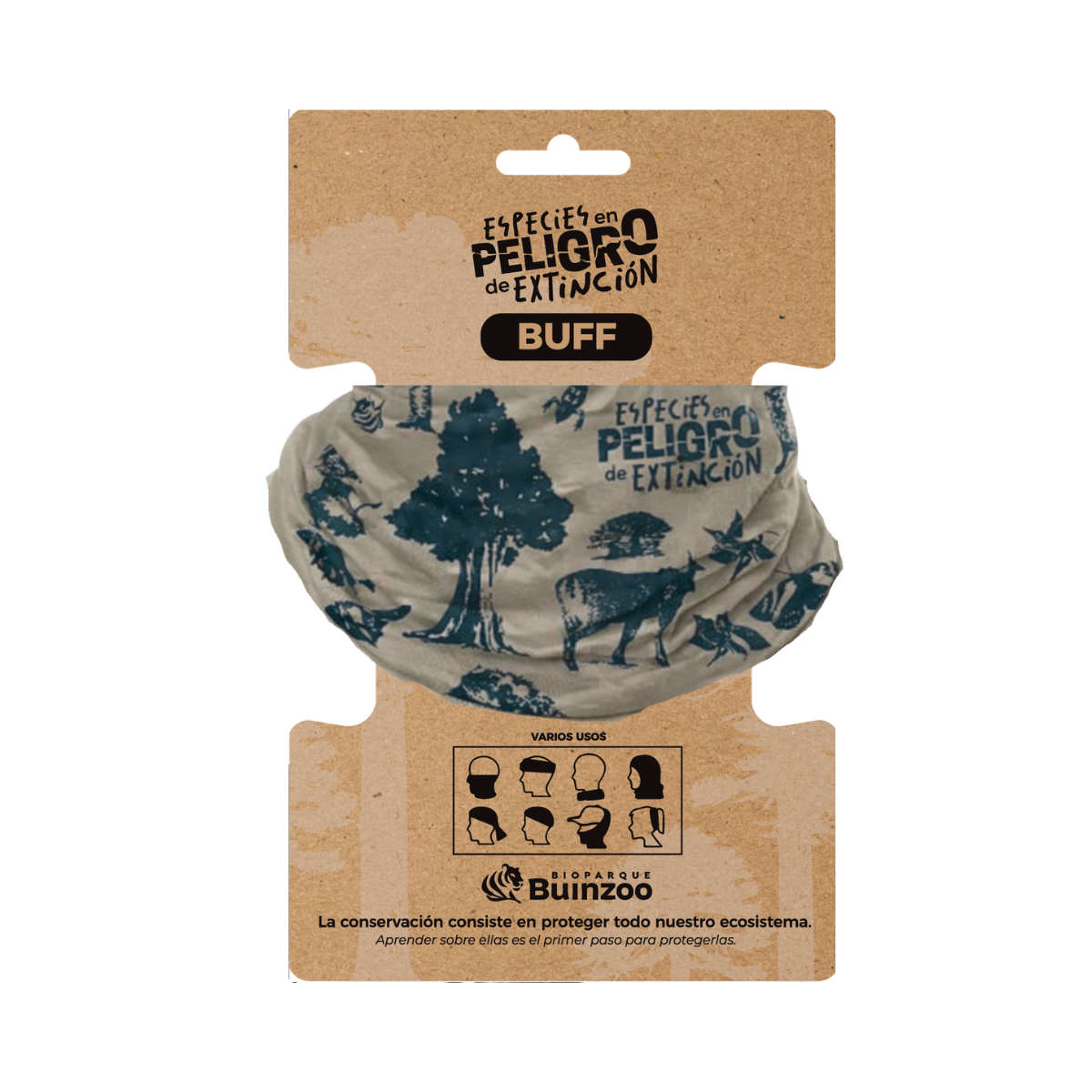 Bandana Cuello Especies En Peligro Buinzoo