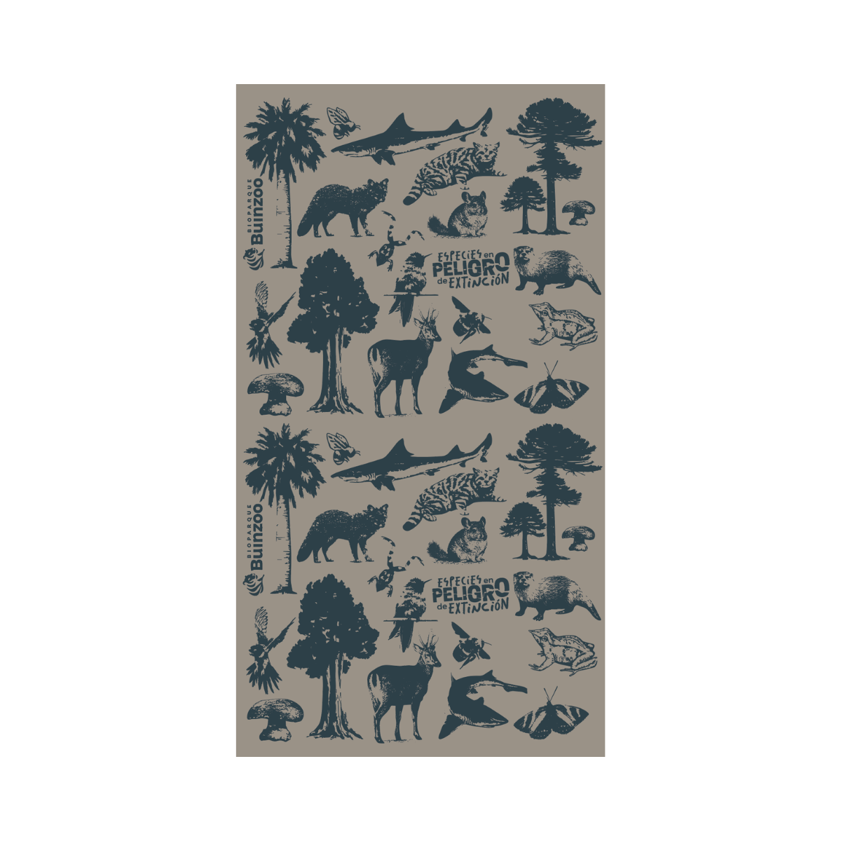 Bandana Cuello Especies En Peligro Buinzoo