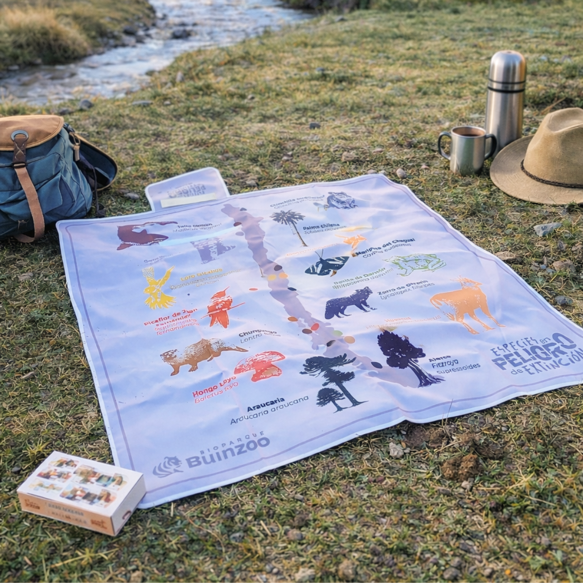 Manta De Picnic Especies En Peligro Buinzoo