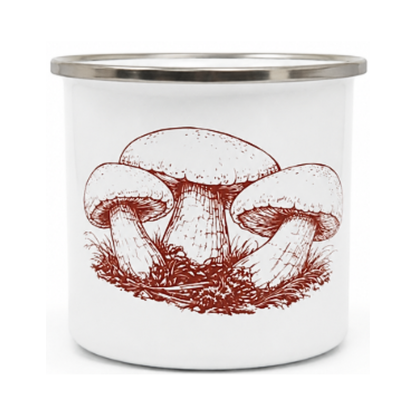 Taza Enlozada Hongo Loyo 350ml Especies En Peligro Buinzoo