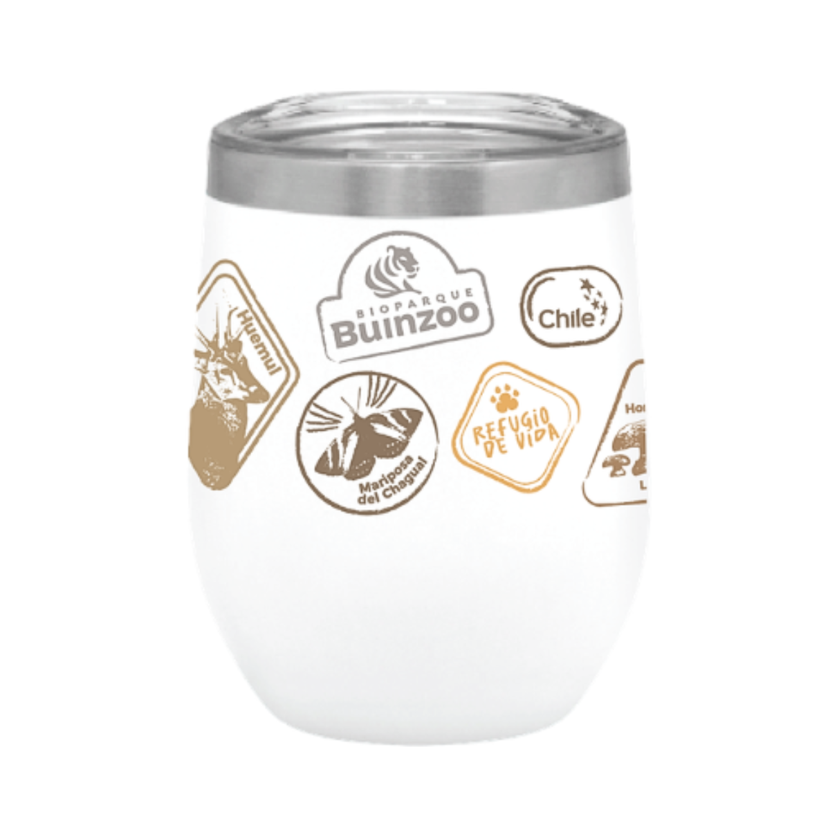 Vaso Mug 550ml Estampillas Especies En Peligro Buinzoo