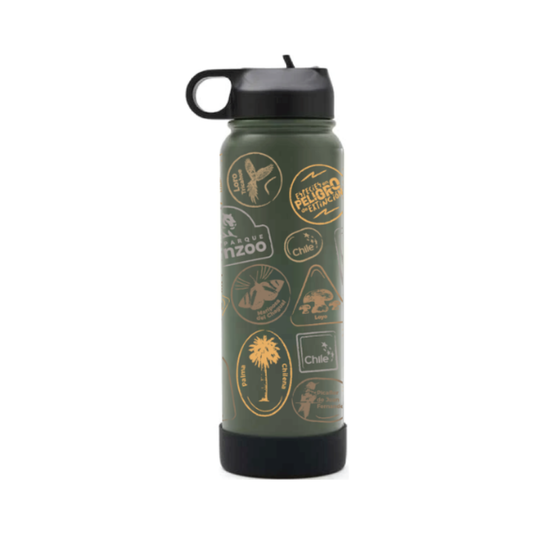 Botella Estampillas Especies en Peligro Buinzoo