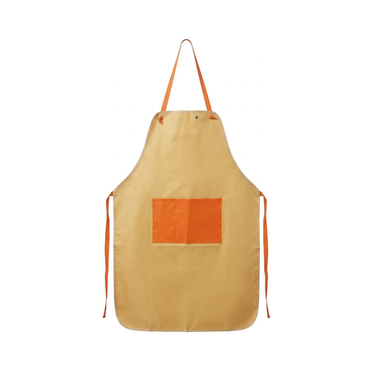 Pechera Mediana con Aplicaciones Naranja para Pintar