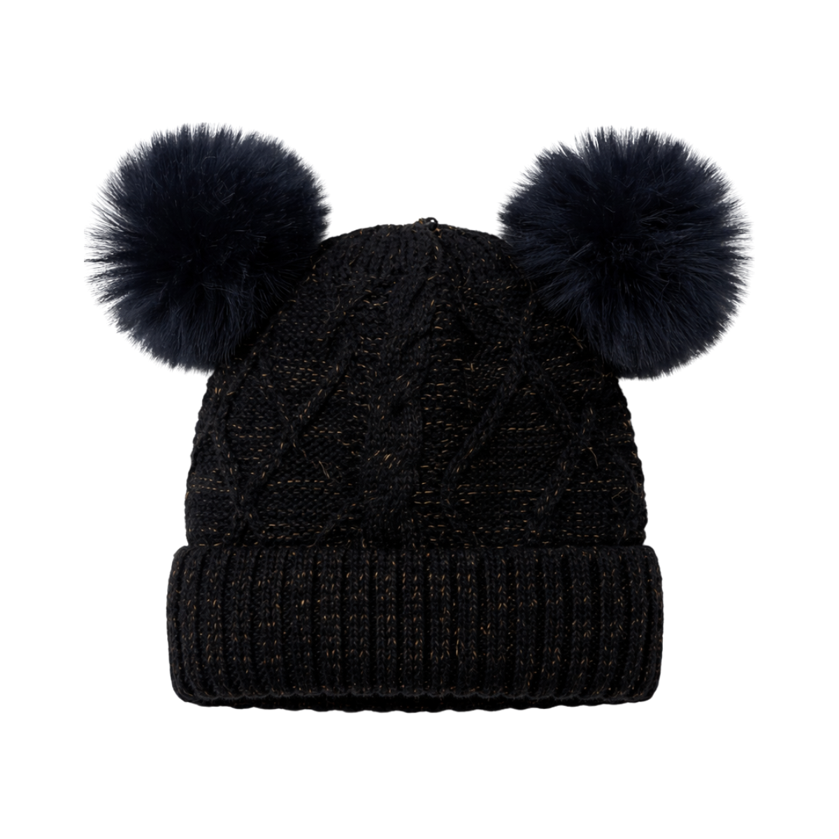 Gorro Chic Chiporro Doble Pompón Infantil Buinzoo